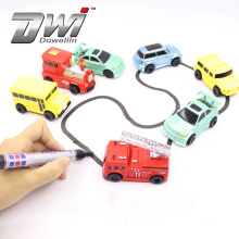 DWI Dowellin High Quality Inductive Truck Toys Magic Tank Toy For Kids